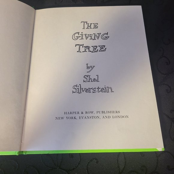 "The Giving Tree" book by Shel Silverstein - 1964 - Picture 4 of 7